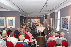 4. Oktober 2014, Erffnung der Sonntagsschule im "Cafe Ringelnatz".