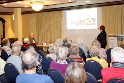 01.12.2018, Die Wasserversorgung und Abwasserentsorgung in der Hanse- und Universittsstadt Rosock, Referentin: Katja Gdke, Geschftsfhrerin Warnow-Wasser- und Abwasserverband in Verwaltungsgemeinschaft