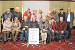 03.03.2018, Schuljahresabschlubild mit Schlern und Lehrern