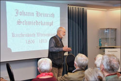 01.10.2022, Pastor Schmiedkampfs Bericht zur Franzosenzeit in Warnemnde, Referent: Prof. em. Dr. Horst D. Schulz